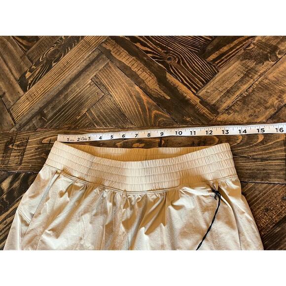 Zyia Active Work Flow Pants Women Large Tan Neutral Lounge Athletic Yoga Loose - Picture 4 of 12